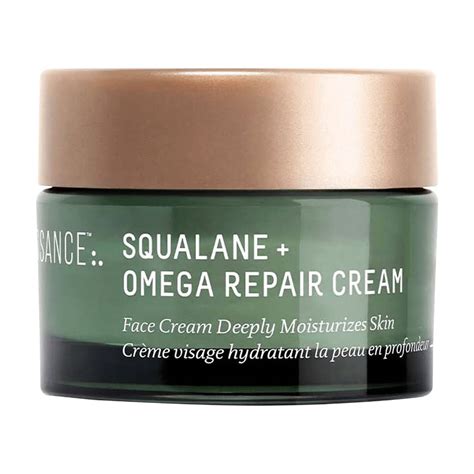 biossance squalane omega repair moisturizer.